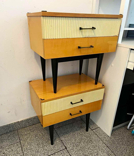 2er set nachttische mit - nachttische,