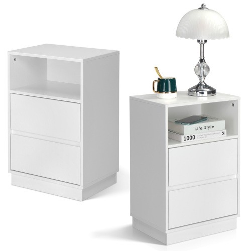 2er set nachtschrank - set,