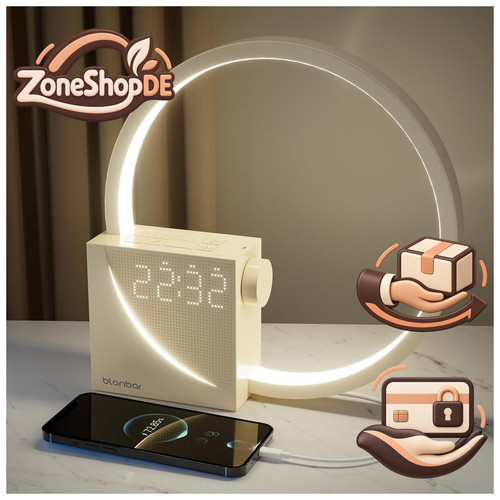 Blonbar nachttischlampe mit - blonbar,