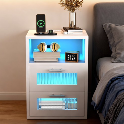 Smart nachttisch mit - smart, usb