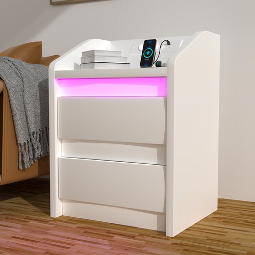 Set nachttisch mit led - 1,