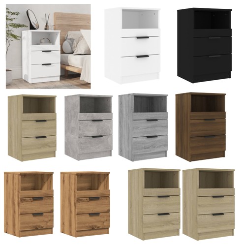 Nachtschrank mit 2 - 1/2x,