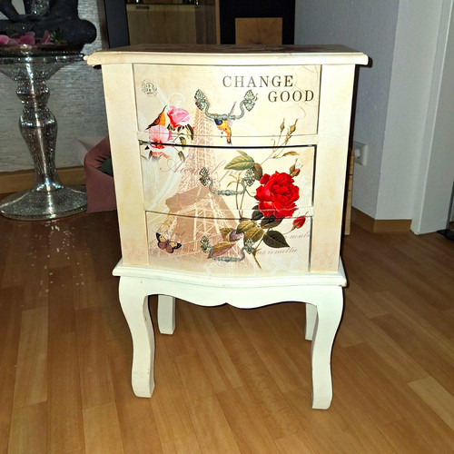 Nachttisch shabby chic holz - shabby,