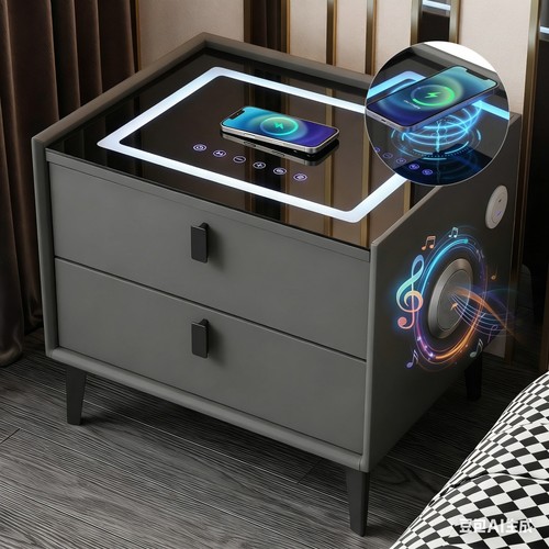 Schubladen smart nachttisch - schubladen,