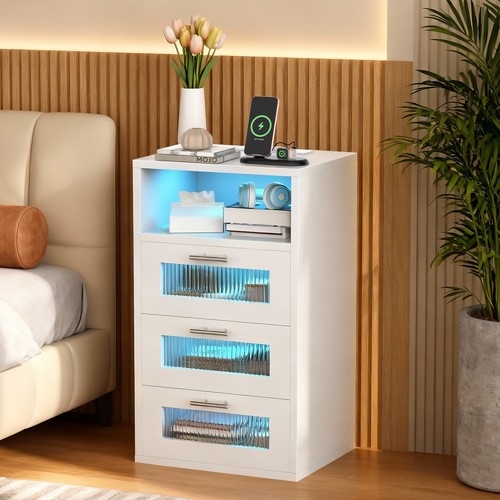 Oyajia nachtschrank mit usb - oyajia,