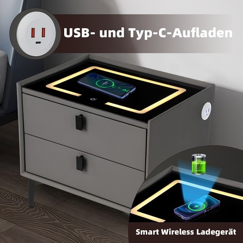 Schubladen smart nachttisch - 2,