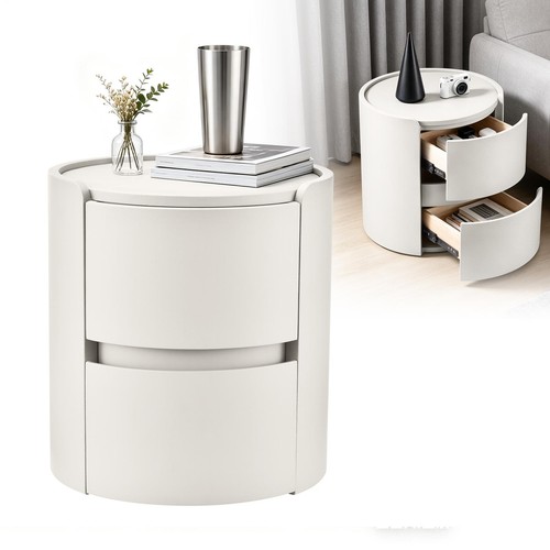 Nachttisch rund nachtschrank - rund,