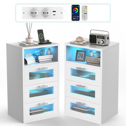 Smart nachttisch mit usb - smart,